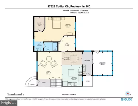 Floorplan - 17528 Collier Cir, Poolesville, MD 20837 photo 1 of 3