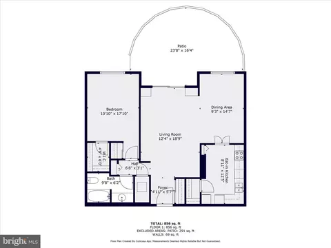 Floorplan - 15101 Interlachen Dr #1-116, Silver Spring, MD 20906 photo 1 of 1