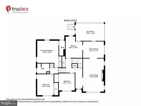 Floorplan - 1407 Crestridge Dr, Silver Spring, MD 20910 photo 3 of 4