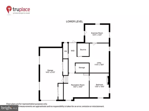 Floorplan - 1407 Crestridge Dr, Silver Spring, MD 20910 photo 2 of 4