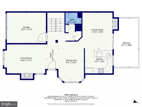 Floorplan - 1651 Hugo Cir, Silver Spring, MD 20906 photo 2 of 4