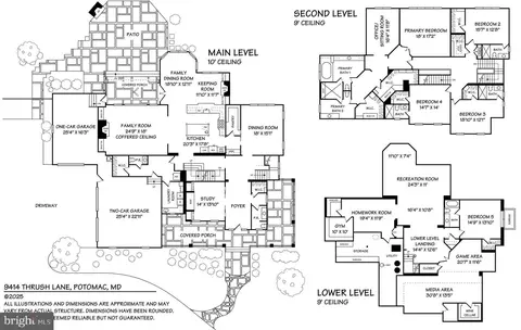 Floorplan - 9414 Thrush Ln, Potomac, MD 20854 photo 1 of 1