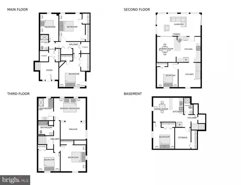 Floorplan - 716 Downs Dr, Silver Spring, MD 20904 photo 5 of 5