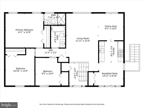 Floorplan - 15415 Good Hope Rd, Silver Spring, MD 20905 photo 2 of 3