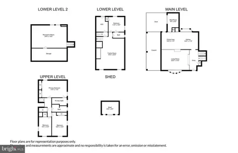 Floorplan - 210 Burnt Mills Ave, Silver Spring, MD 20901 photo 1 of 6