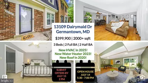 13109 Dairymaid Dr, Germantown, MD 20874