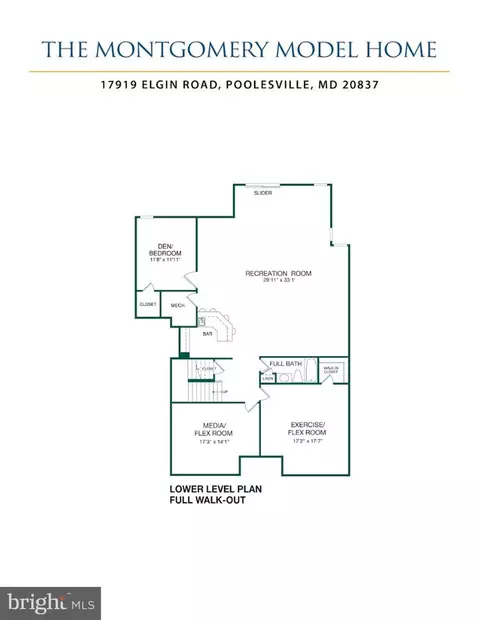 Floorplan - 17919 Elgin Rd, Poolesville, MD 20837 photo 3 of 3