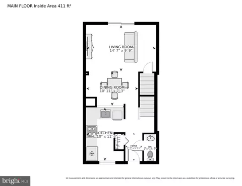 Floorplan - 1456 Farmcrest Way, Silver Spring, MD 20905 photo 1 of 3