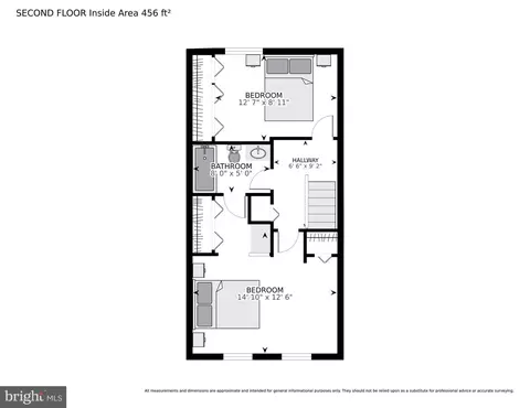 Floorplan - 1456 Farmcrest Way, Silver Spring, MD 20905 photo 2 of 3