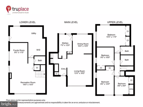 Floorplan - 11410 Rockbridge Rd, Silver Spring, MD 20902 photo 1 of 7