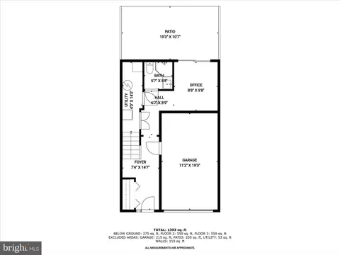 Floorplan - 4706 Babbling Brook Dr, Olney, MD 20832 photo 1 of 4