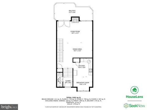Floorplan - 44 Silver Moon Dr, Silver Spring, MD 20904 photo 2 of 5