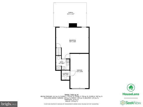 Floorplan - 44 Silver Moon Dr, Silver Spring, MD 20904 photo 1 of 5