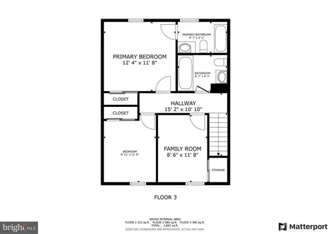 Floorplan - 14921 Ladymeade Cir, Silver Spring, MD 20906 photo 3 of 3