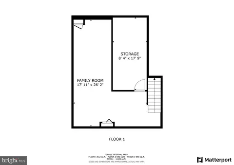 Floorplan - 14921 Ladymeade Cir, Silver Spring, MD 20906 photo 1 of 3