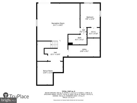 Floorplan - 3514 Doc Berlin Dr, Silver Spring, MD 20906 photo 4 of 4