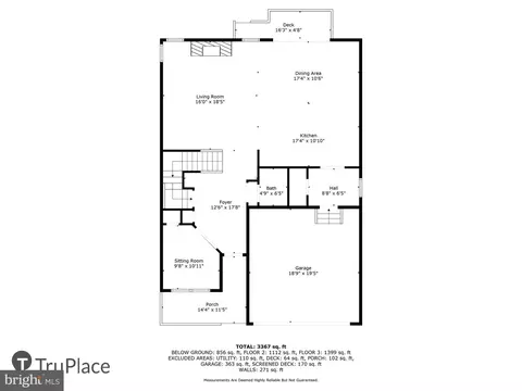Floorplan - 3514 Doc Berlin Dr, Silver Spring, MD 20906 photo 2 of 4