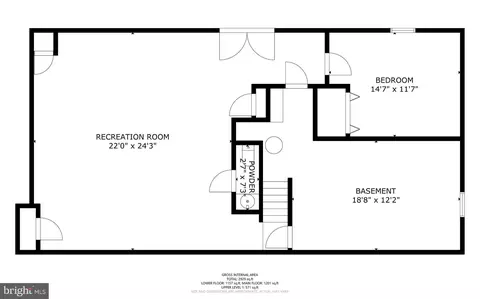 Floorplan - 9809 Highview Ave, Damascus, MD 20872 photo 2 of 4