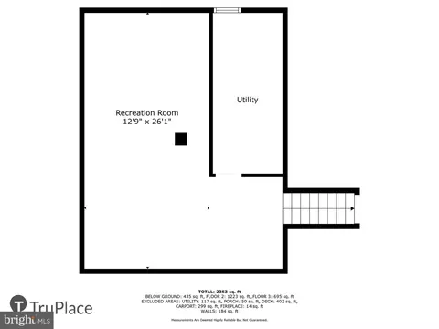 Floorplan - 12531 Heurich Rd, Silver Spring, MD 20902 photo 2 of 4