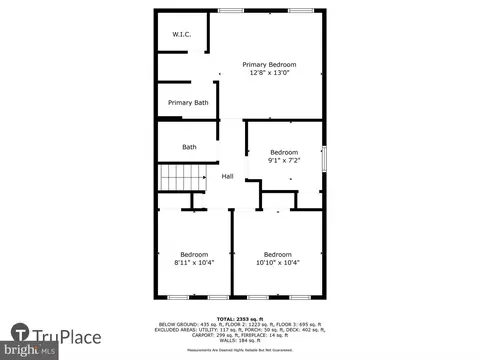Floorplan - 12531 Heurich Rd, Silver Spring, MD 20902 photo 4 of 4