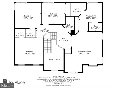 Floorplan - 3404 Olive Branch Dr, Silver Spring, MD 20904 photo 3 of 4