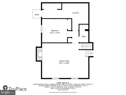 Floorplan - 14908 Flintstone Ln, Silver Spring, MD 20905 photo 2 of 5