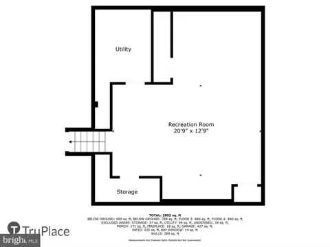 Floorplan - 14908 Flintstone Ln, Silver Spring, MD 20905 photo 3 of 5