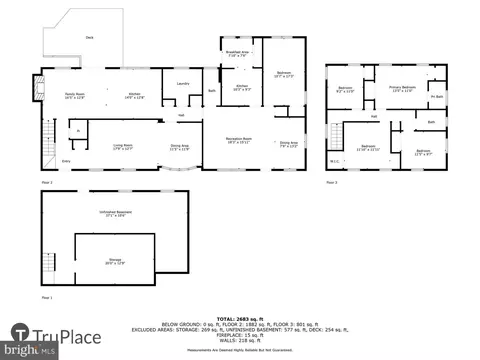 Floorplan - 17 Diller Ct, Boyds, MD 20841 photo 1 of 4