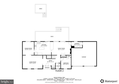 Floorplan - 2217 Falling Creek Rd, Silver Spring, MD 20904 photo 2 of 3