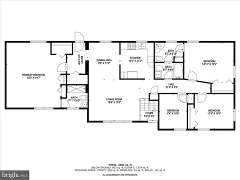 Floorplan - 15225 Barnesville Rd, Boyds, MD 20841 photo 1 of 3