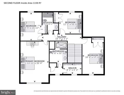 Floorplan - 13510 Winding Trail Ct, Silver Spring, MD 20906 photo 3 of 4