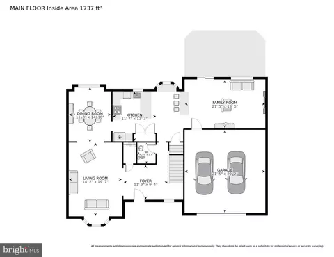 Floorplan - 13510 Winding Trail Ct, Silver Spring, MD 20906 photo 2 of 4