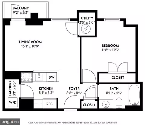 Floorplan - 930 Wayne Ave #1004, Silver Spring, MD 20910 photo 1 of 1