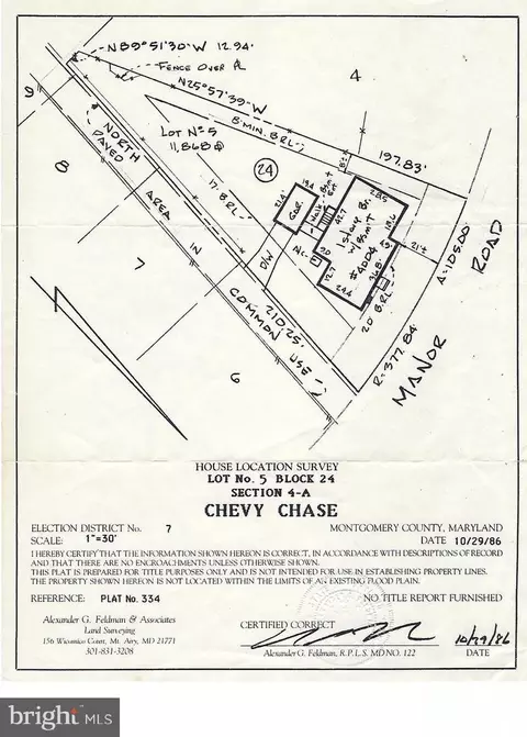 4004 Manor Rd, Chevy Chase, MD 20815