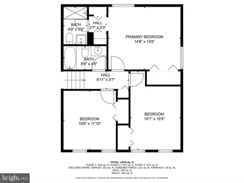 Floorplan - 19924 Westerly Ave, Poolesville, MD 20837 photo 3 of 3
