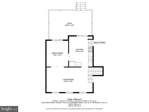 Floorplan - 19924 Westerly Ave, Poolesville, MD 20837 photo 2 of 3