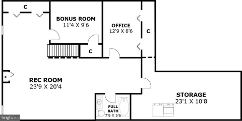 Floorplan - 14701 Native Dancer Rd, North Potomac, MD 20878 photo 3 of 3