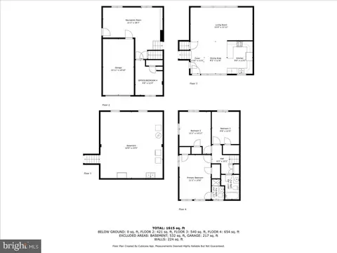 Floorplan - 2005 Cascade Rd, Silver Spring, MD 20902 photo 9 of 9