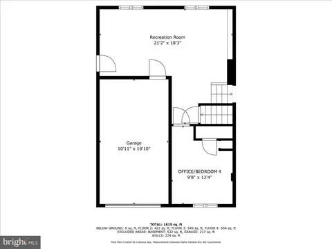 Floorplan - 2005 Cascade Rd, Silver Spring, MD 20902 photo 6 of 9