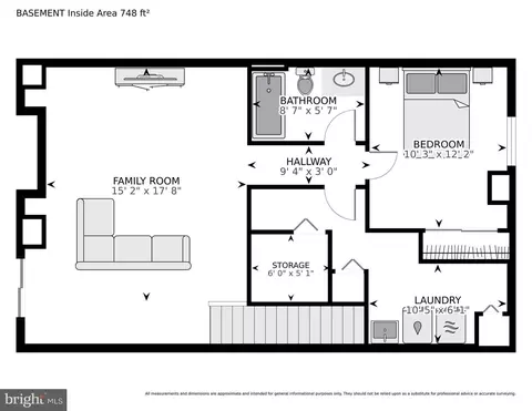 Floorplan - 12 Tynewick Ct, Silver Spring, MD 20906 photo 1 of 3