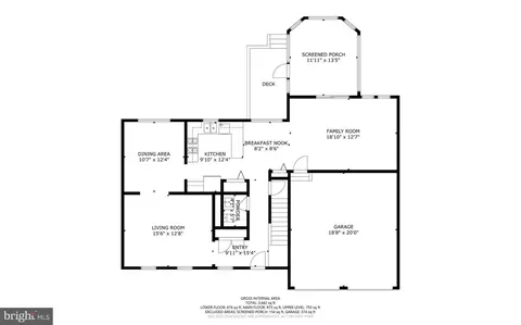 Floorplan - 1949 Autumn Ridge Cir, Silver Spring, MD 20906 photo 1 of 4