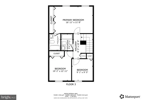 Floorplan - 13228 Stravinsky Ter, Silver Spring, MD 20904 photo 1 of 3