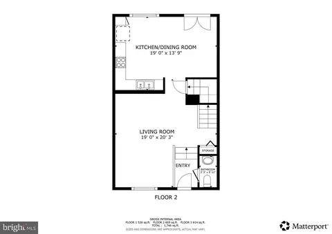 Floorplan - 13228 Stravinsky Ter, Silver Spring, MD 20904 photo 2 of 3