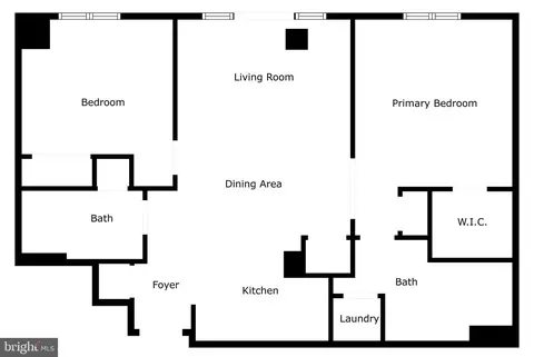 Floorplan - 7923 Eastern Ave #303, Silver Spring, MD 20910 photo 1 of 1