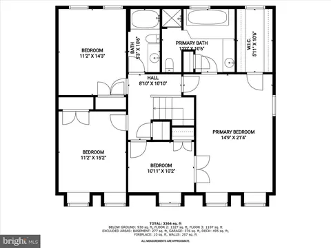 Floorplan - 14709 Harvest Ln, Silver Spring, MD 20905 photo 2 of 4