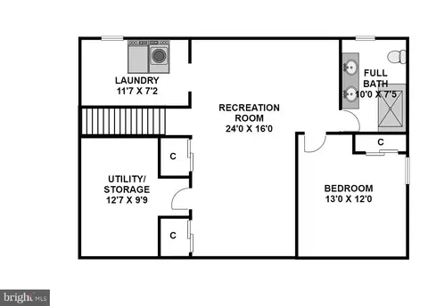 Floorplan - 220 Hutton St, Gaithersburg, MD 20877 photo 2 of 2