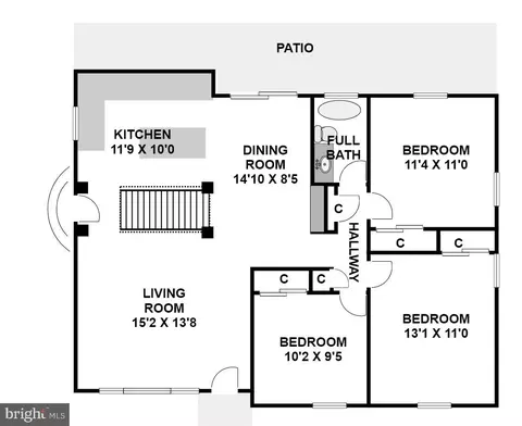 Floorplan - 220 Hutton St, Gaithersburg, MD 20877 photo 1 of 2