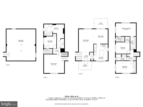 Floorplan - 525 E Indian Spring Dr, Silver Spring, MD 20901 photo 1 of 1