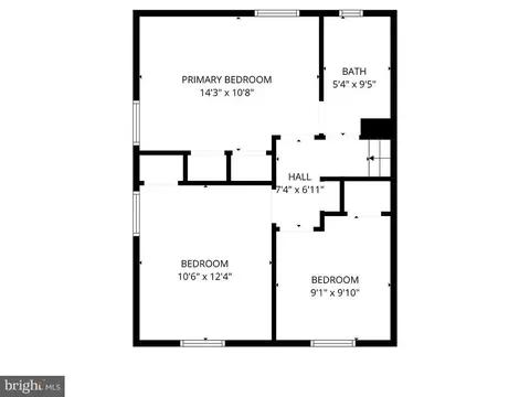 Floorplan - 3018 Kramer St, Silver Spring, MD 20902 photo 3 of 4