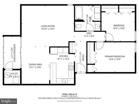 Floorplan - 3272 Gleneagles Dr #67-1D, Silver Spring, MD 20906 photo 1 of 1